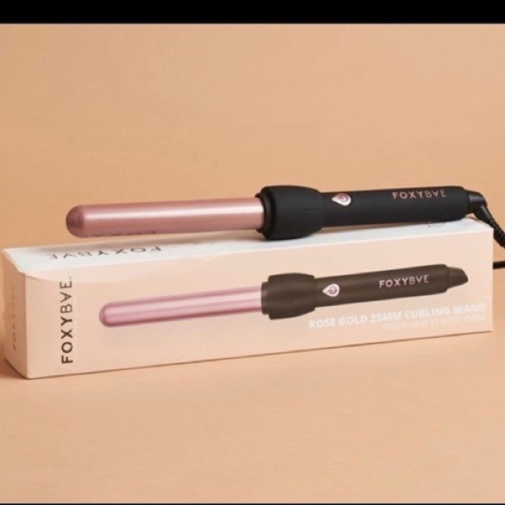 💗FOXYBAE Rose Gold 25mm Curling Wand - Picture 4 of 10